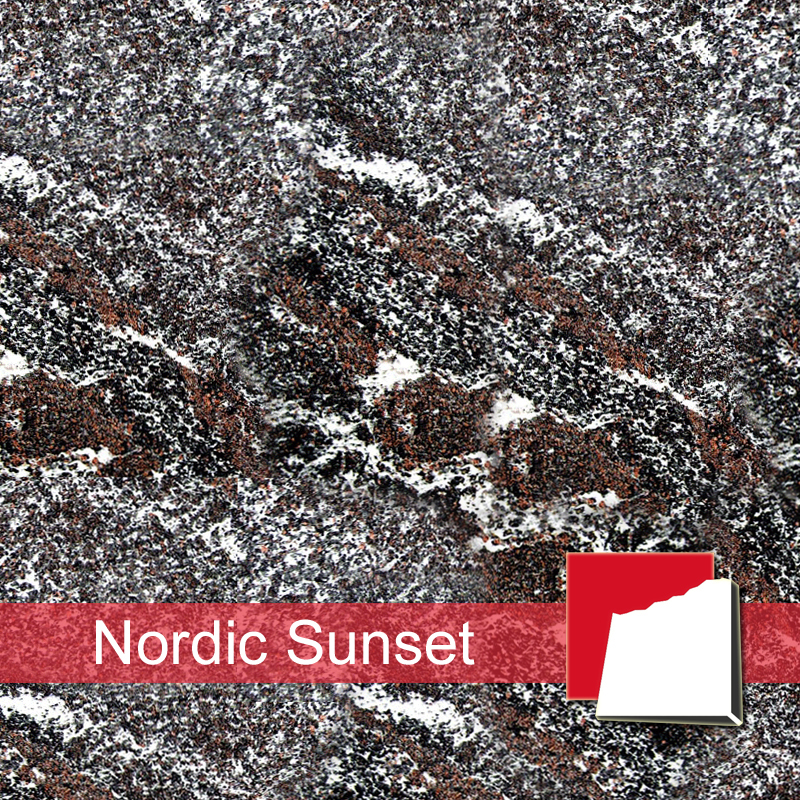 Granit Nordic Sunset: Hartgestein