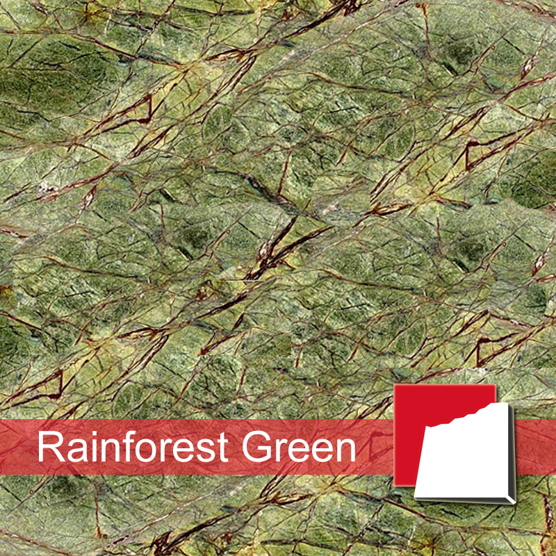 Marmor Rainforest Green: Serpentinit