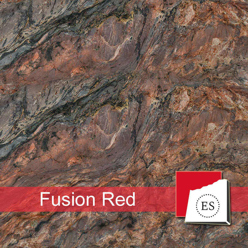 Quarzit Fusion Red - Extra Naturstein