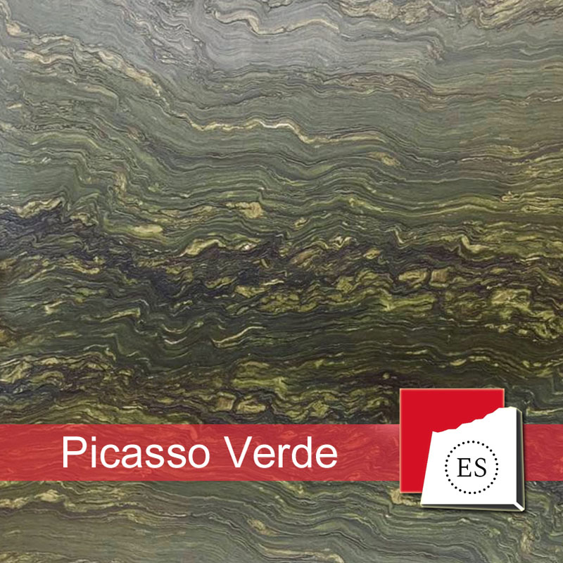 Quarzit Verde Picasso - Extra Naturstein