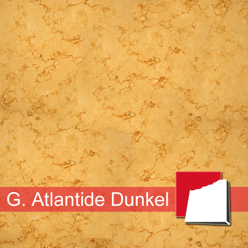 Naturstein Giallo Atlantide dunkel: Marmor, Kalkstein