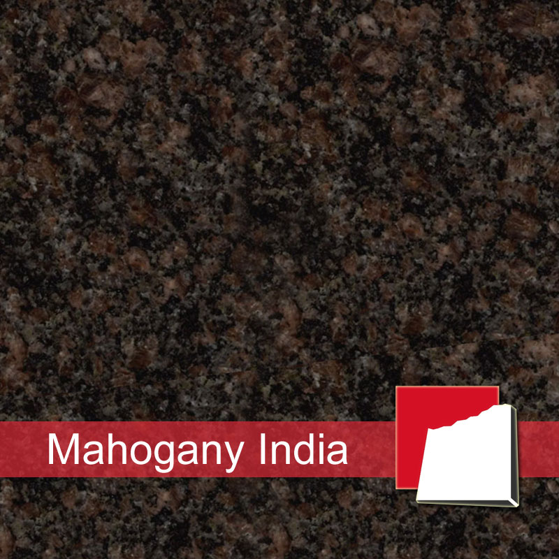 Naturstein Mahogany India: Granit