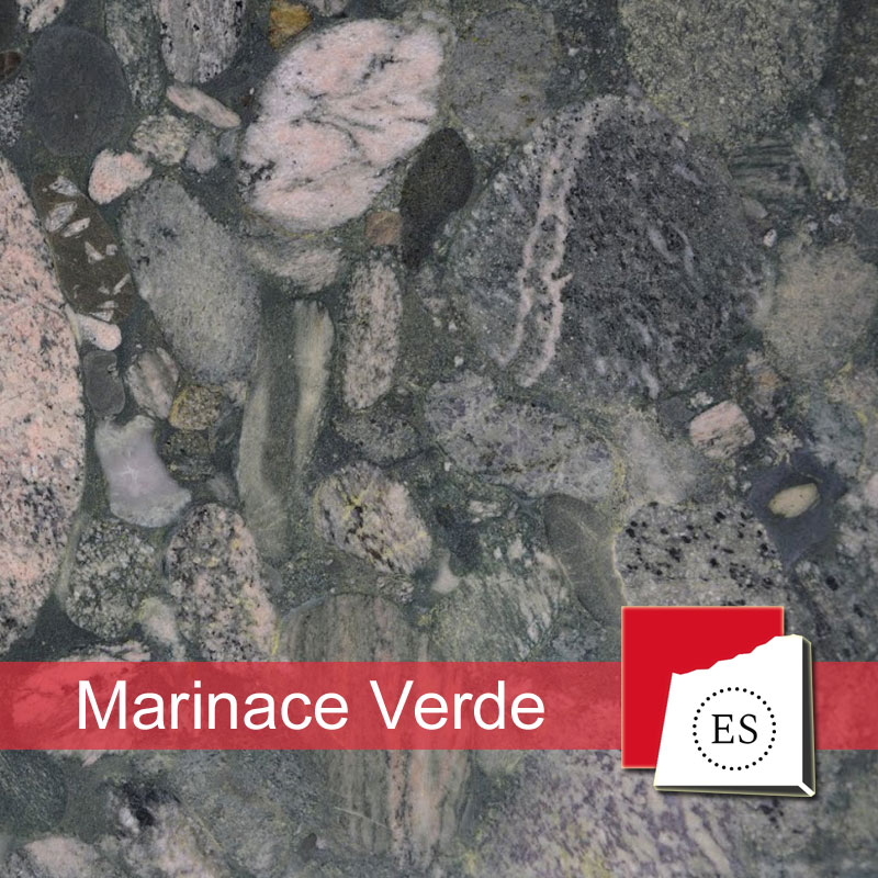 Naturstein Marinace Verde: Granit, Konglomerat