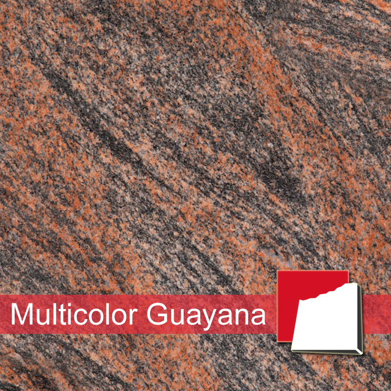 Naturstein Multicolor Guayana: Granit, Migmatit