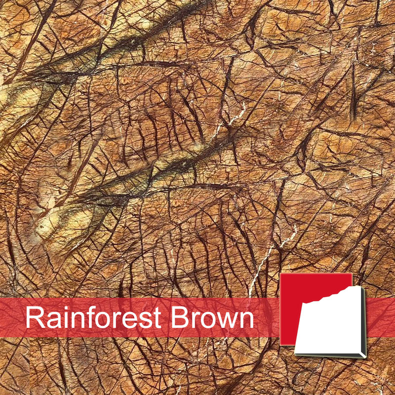 marmorfliesen rainforest brown