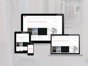 ansicht der webseite auf pc tablet und smartphone